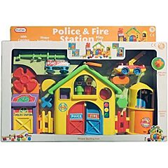 Fun Time - Police and Fire Station Play Set